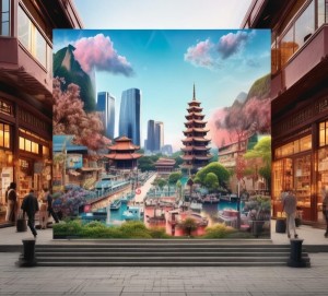 杭州广告背后的旅游与商业联姻，广告如何推动旅游与商业的深度融合