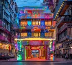 视觉文化新革命，门头建筑的视觉艺术
